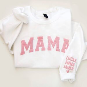 Mama Keepsake Sweatshirt with Puff Lettering