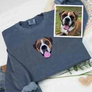 Custom Pet Sweatshirt for Pet Lovers – Embroidered & Personalized with Care - Image 5