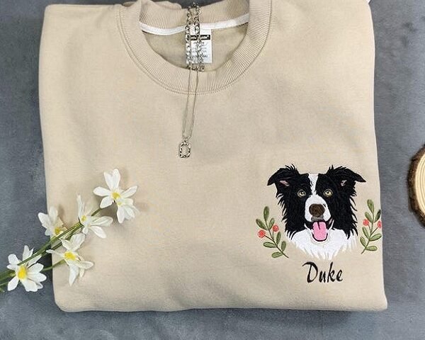 Custom Pet Sweatshirt – Personalized Embroidered Apparel