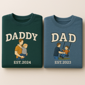 Embroidered Dad Sweatshirt - Image 4