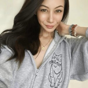 Personalized Dog Portrait Outline Embroidered Sweatshirt - Image 4