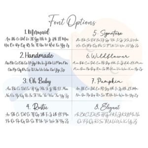 Embroidered Name Knit Blanket - Personalized Baby Name - Image 5